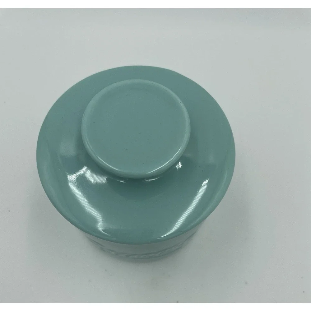 Sweese French Butter Bell Butter Keeper Crock‎ Turquoise Blue